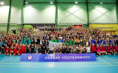 Olympijský odznak všestrannosti v hale na Ostrove